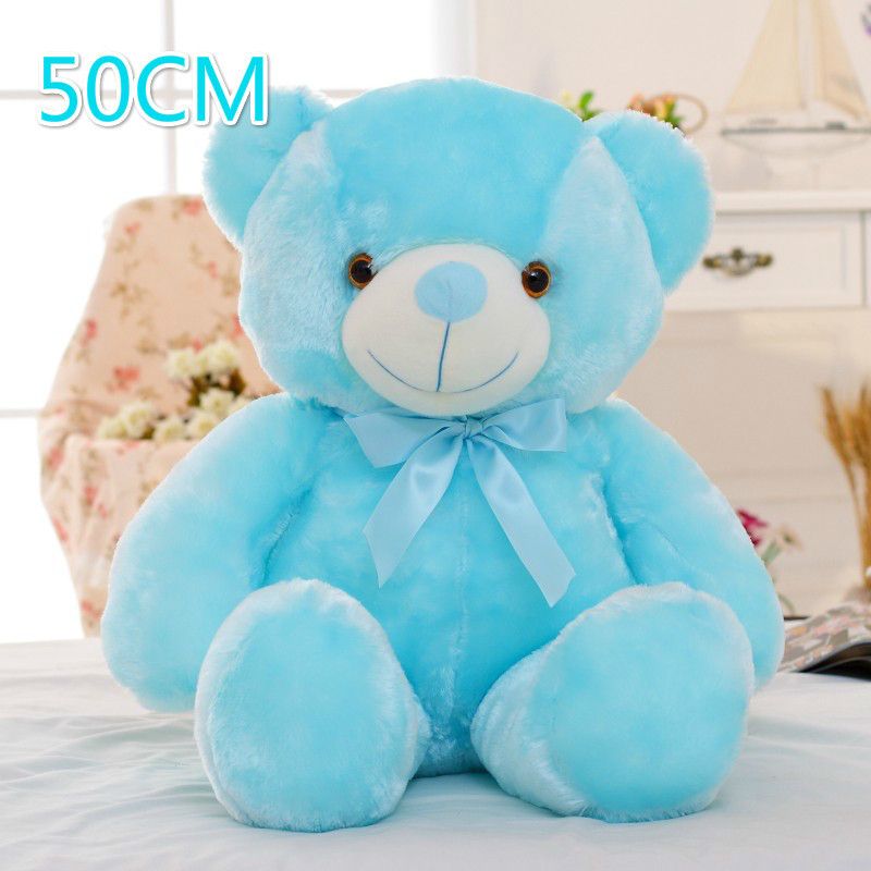 Urso azul de 50 cm