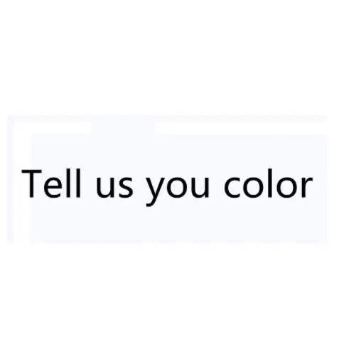 Tell us your color