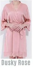 Dusky Rose Robe