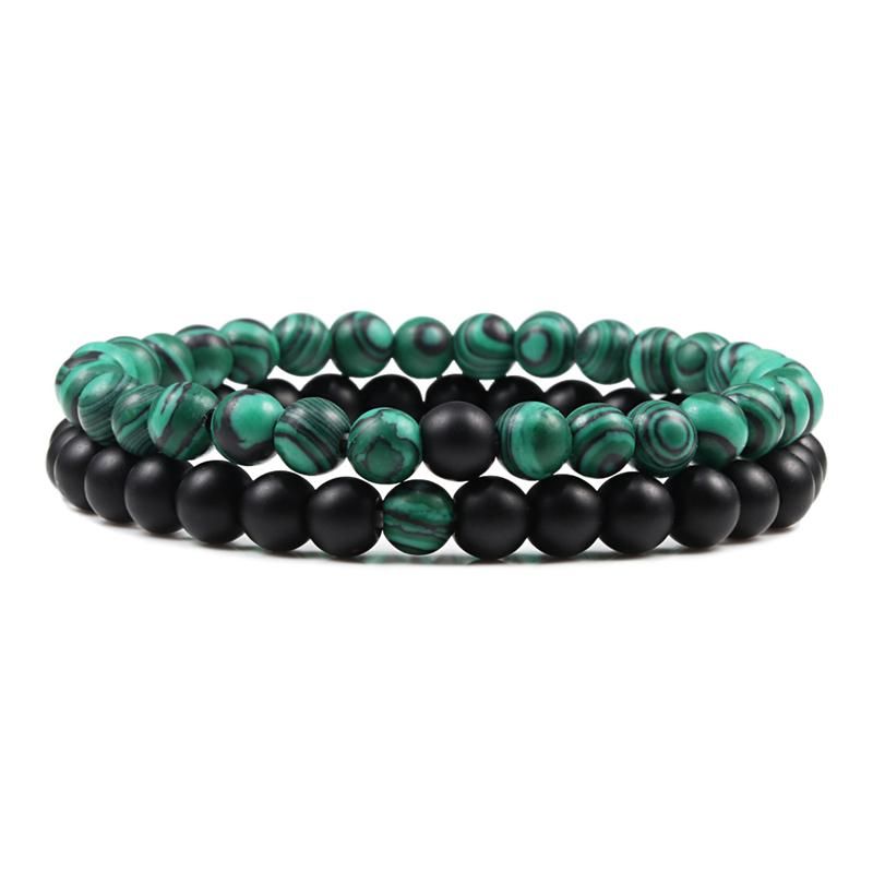 Malachite svart e porslin