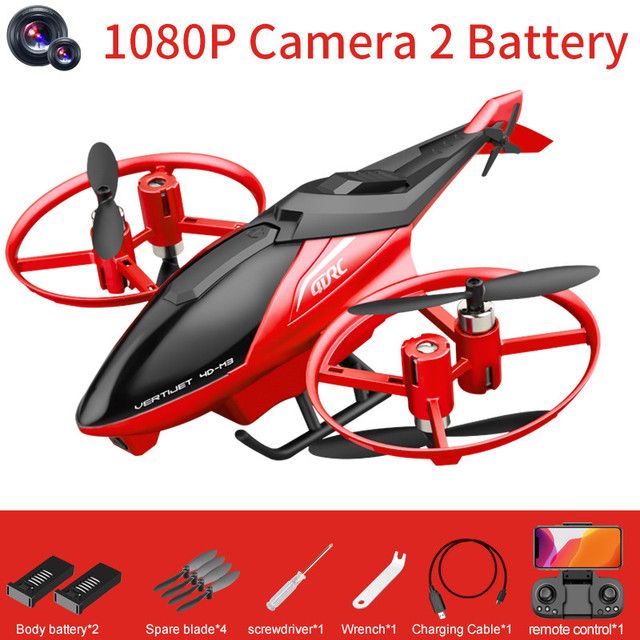 Red 1080P+2*Battery