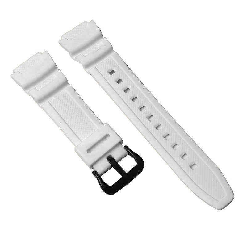 White Black Buckle-18mm