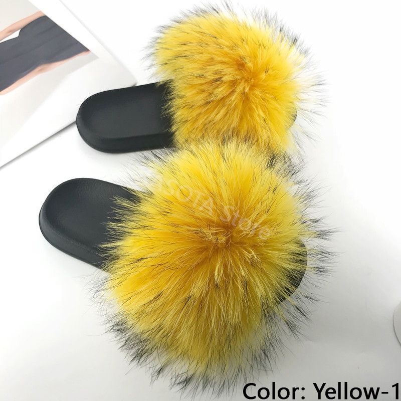 Yellow-1 Slippers