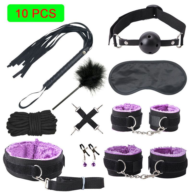 Nylon 10pcs roxo