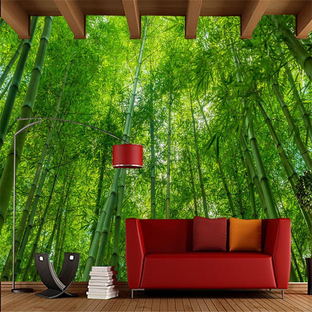 Papel de parede Bamboo forest wallpaper nature background 3d wallpaper mural,living room tv wall bedroom wall papers home decor Papel de parede Bamboo forest wallpaper nature background 3d wallpaper mural,living room tv wall bedroom wall papers home decor