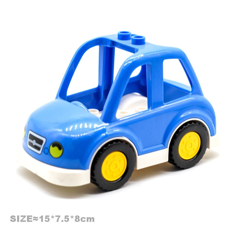 Mini blå bil