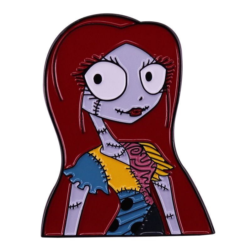 The Nightmare Before Christmas Broche Weird City Doll Miss Sally Sally Brooch Ropa Gat Pin Accesorios De Metal Regalo De 0,98 € | DHgate