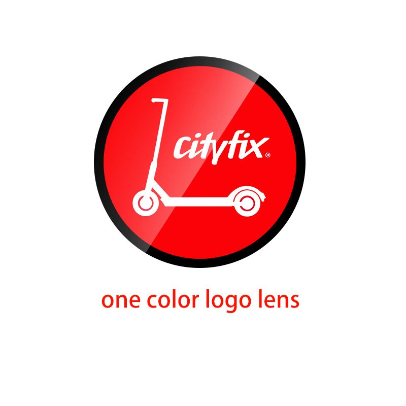 Bir renk logo objektifi