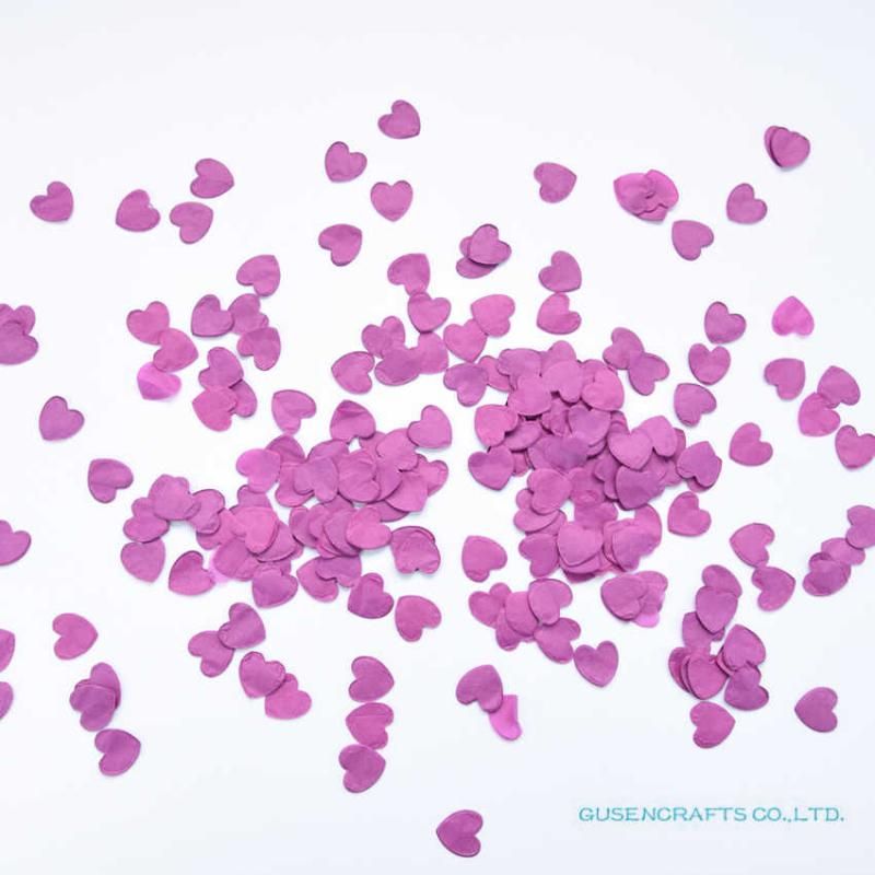 HC05 Fuchsia Heart Paper Confetti