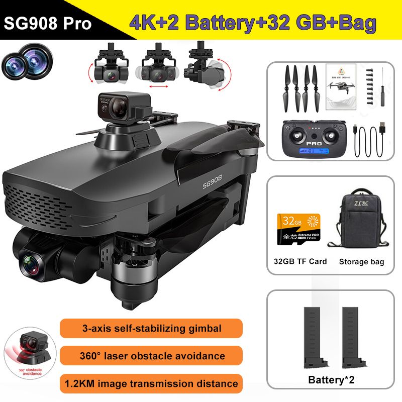 SG908PRO 2B 32GB-Tasche