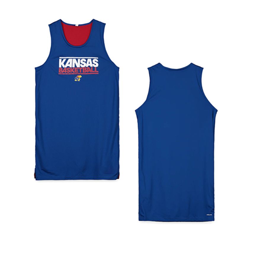 Xflsp 2022 College Final Four 4 KU Kansas Jayhawks Basketball Jersey