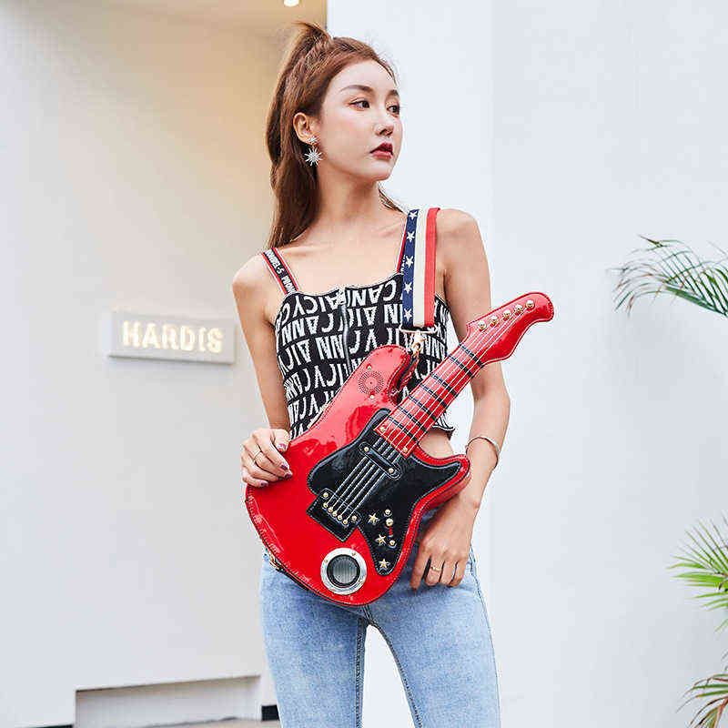 guitar shaped bluetooth speaker