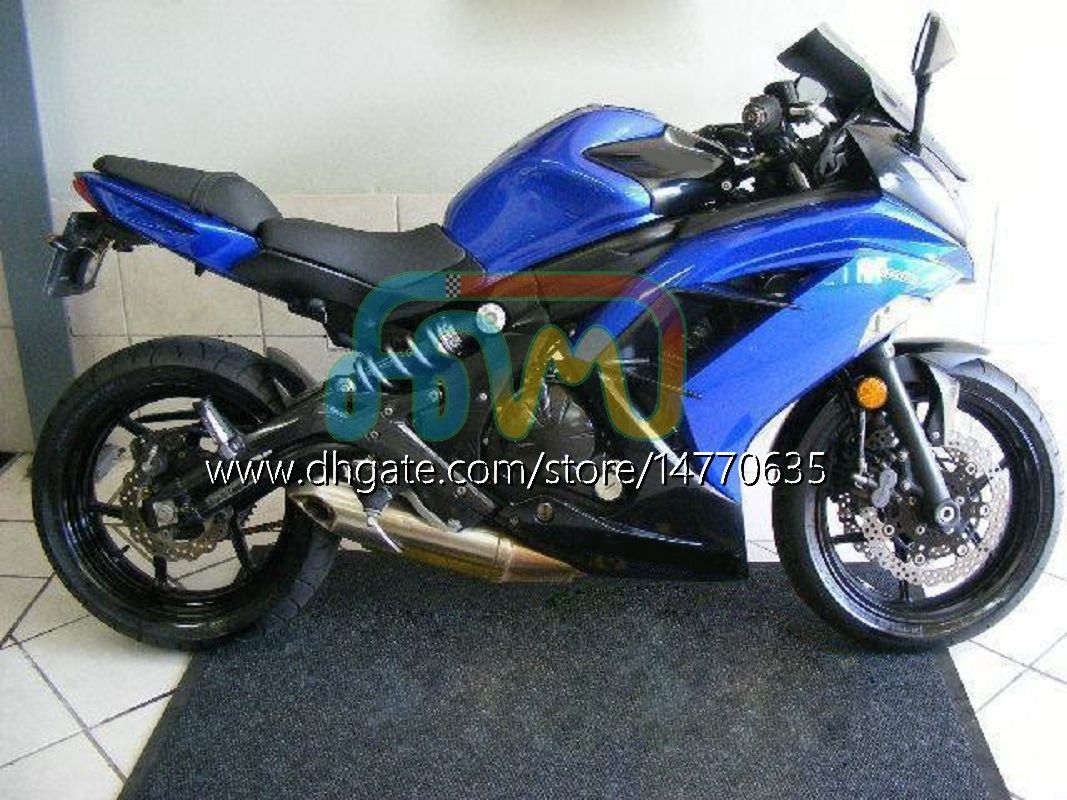 thumbnail image 2 of ZXMT Glossy Black Fairing Kit For Kawasaki Ninja 650 ER6F ER-6F 2012-2016 – 19pc Set 2 of 6