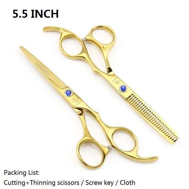 5,5 inch set Golden