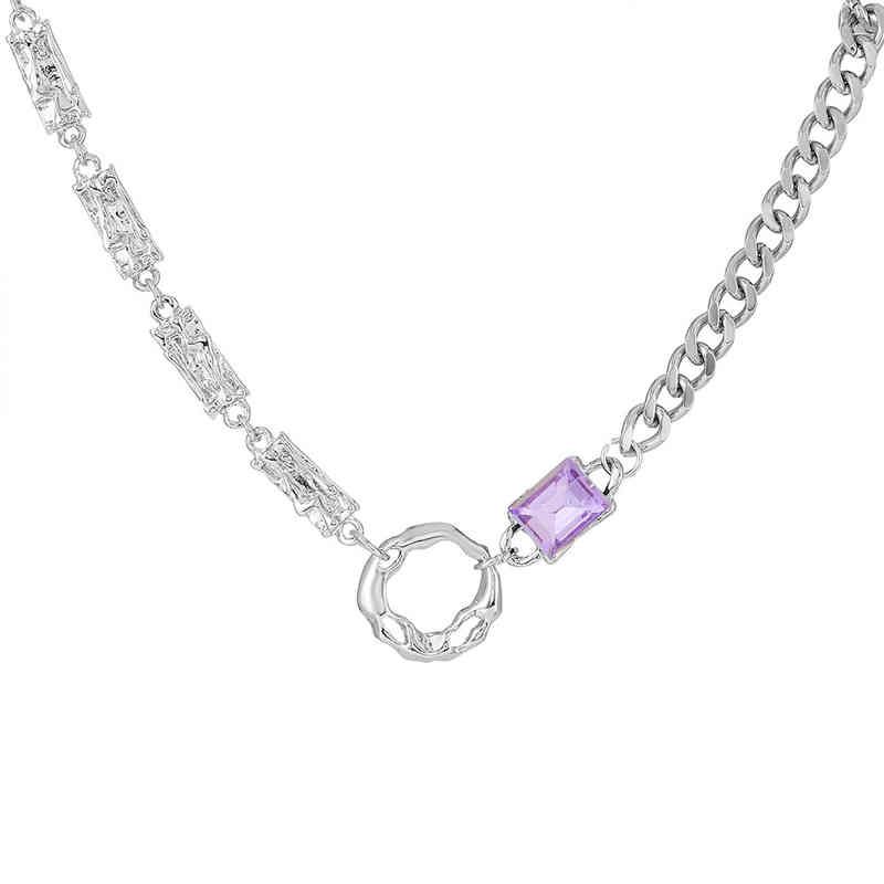 02 White K Purple Diamond WG-1054