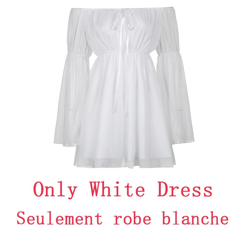 Solo vestito bianco