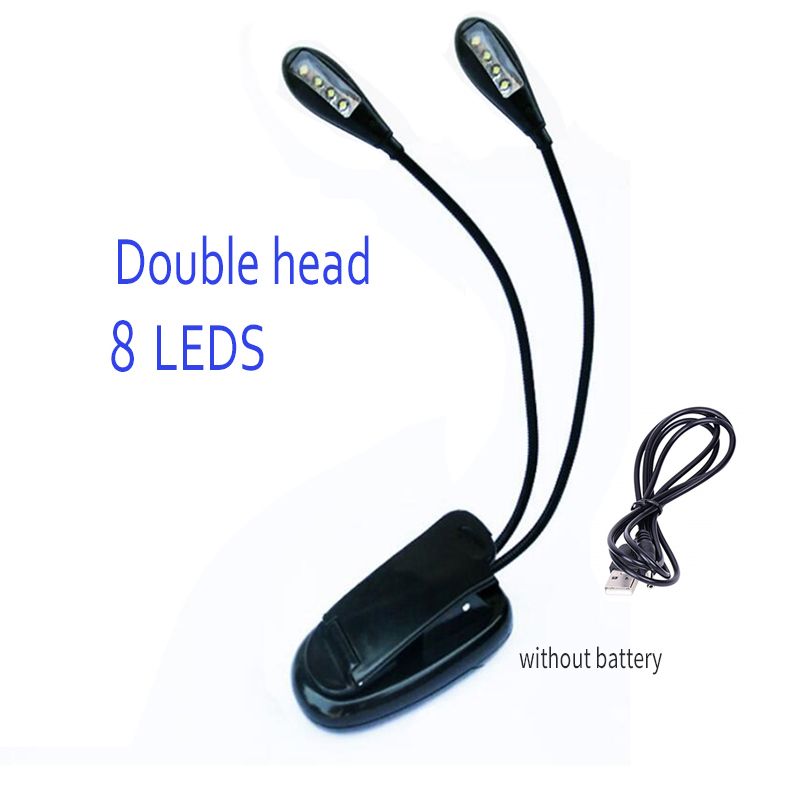 Double tête 8 LED