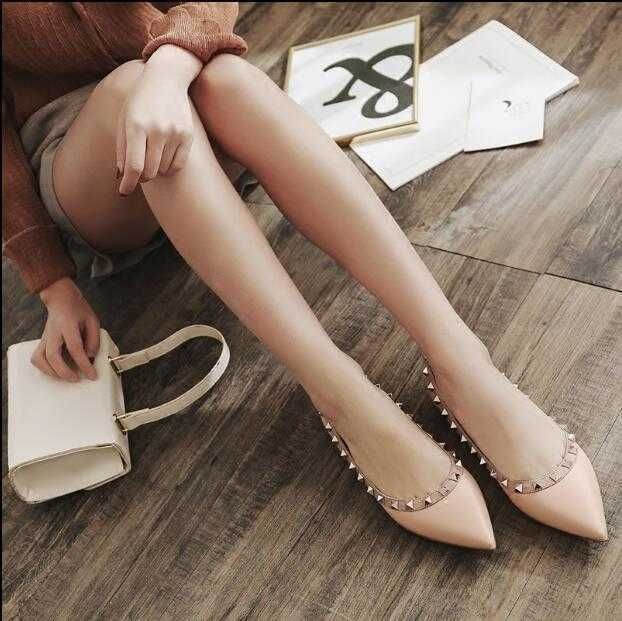 Nude Patent Leather