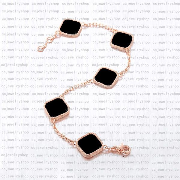 Rose gold + Black