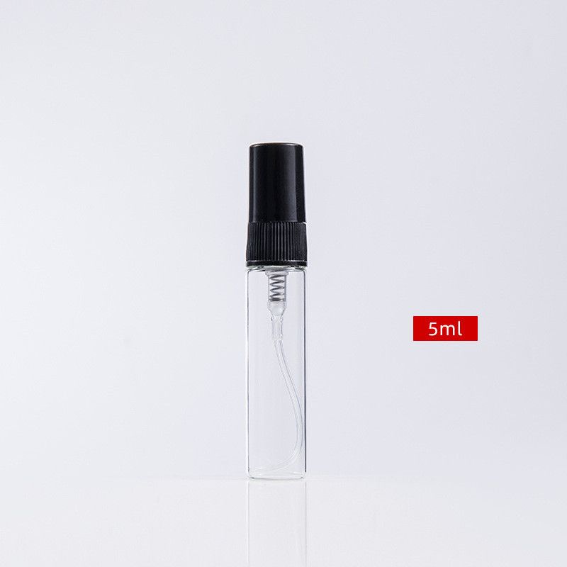 5ml spray preto transparente