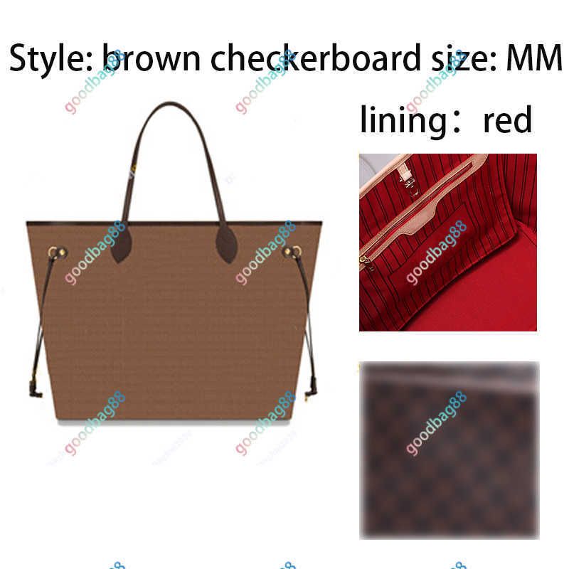 3#brown Checkerboard/red Lining N41358