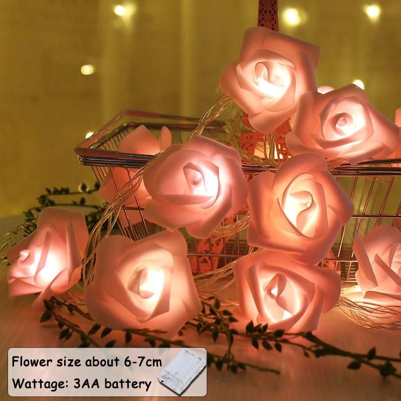 Pink-Battery 1.5m 10leds