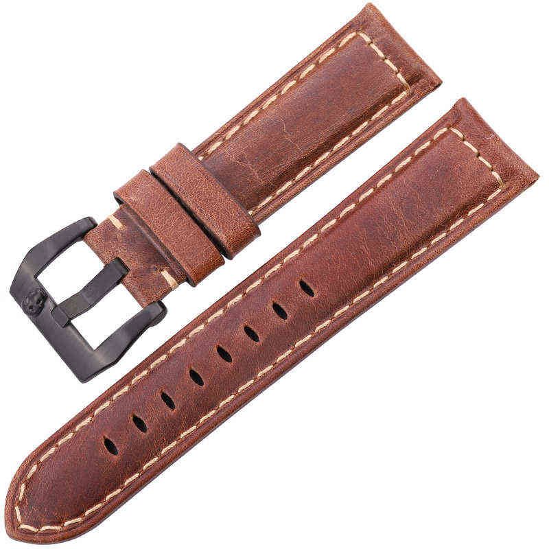 Brown Black Buckle-20mm