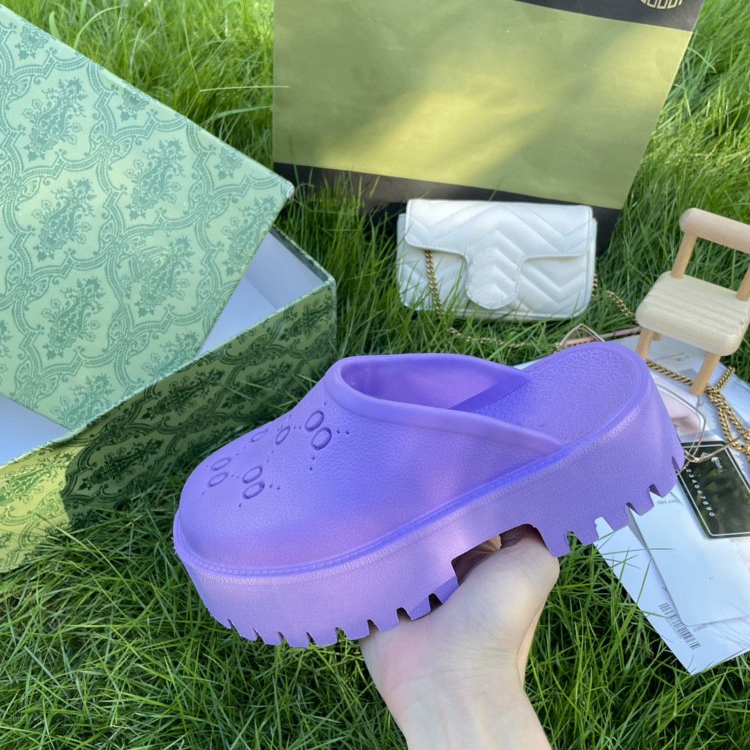 Purple thick sole
