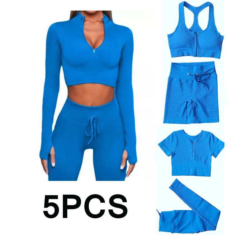 Blue 5pcs