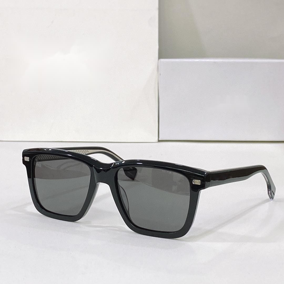 Black frame gray lenses