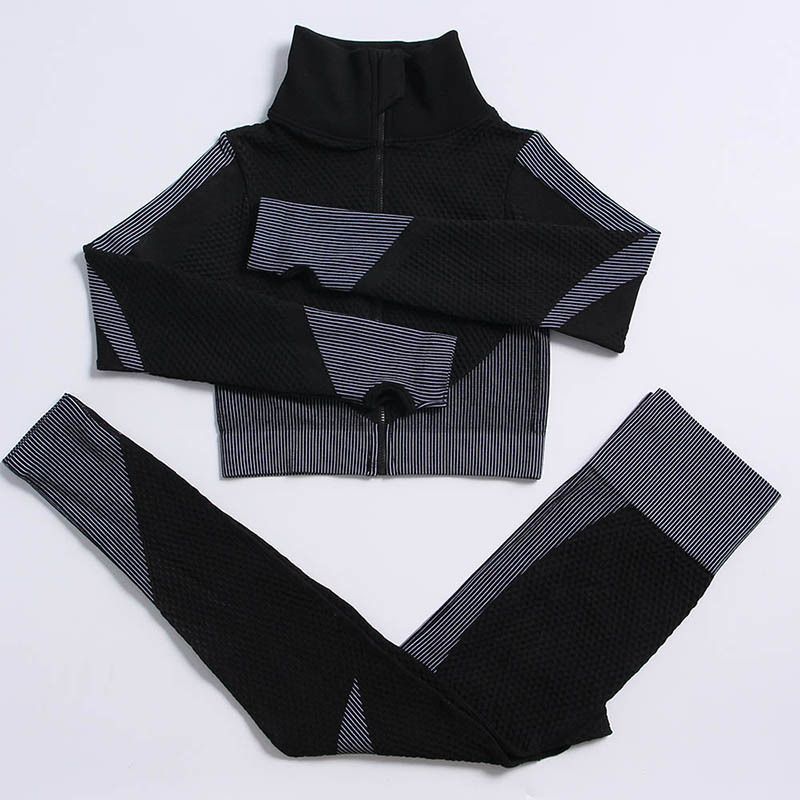 Top Pantal Black Grey