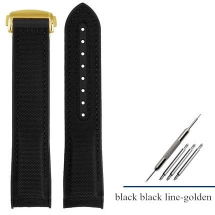 black black-gold 22mm