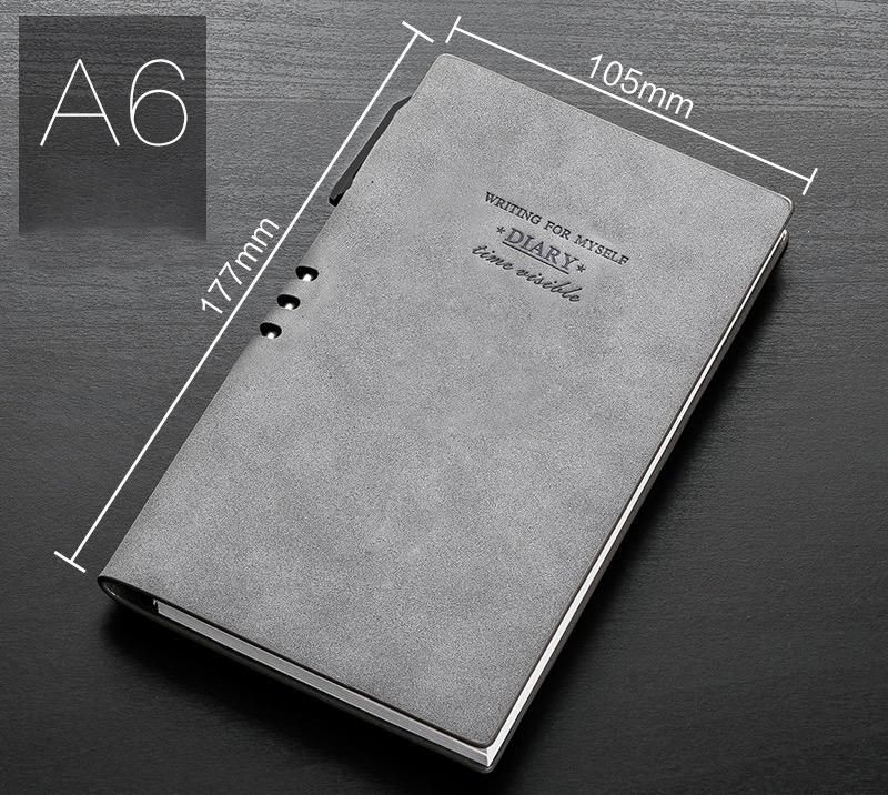A6 Gray notebook