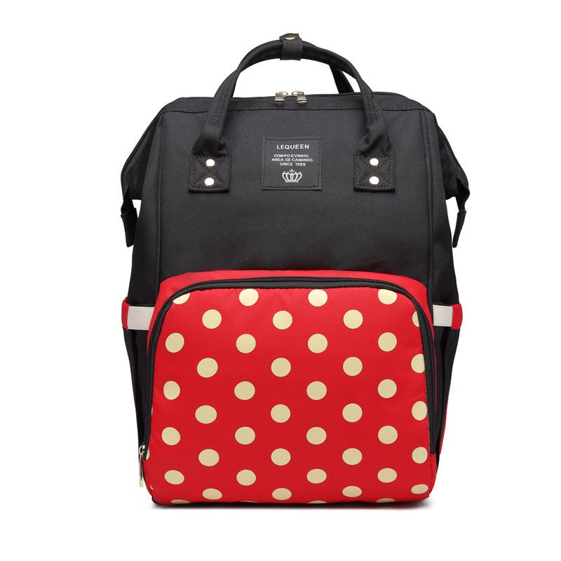 Black Red Dot Bag