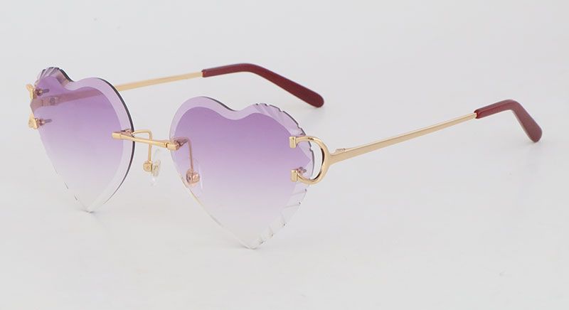 gold purple lens