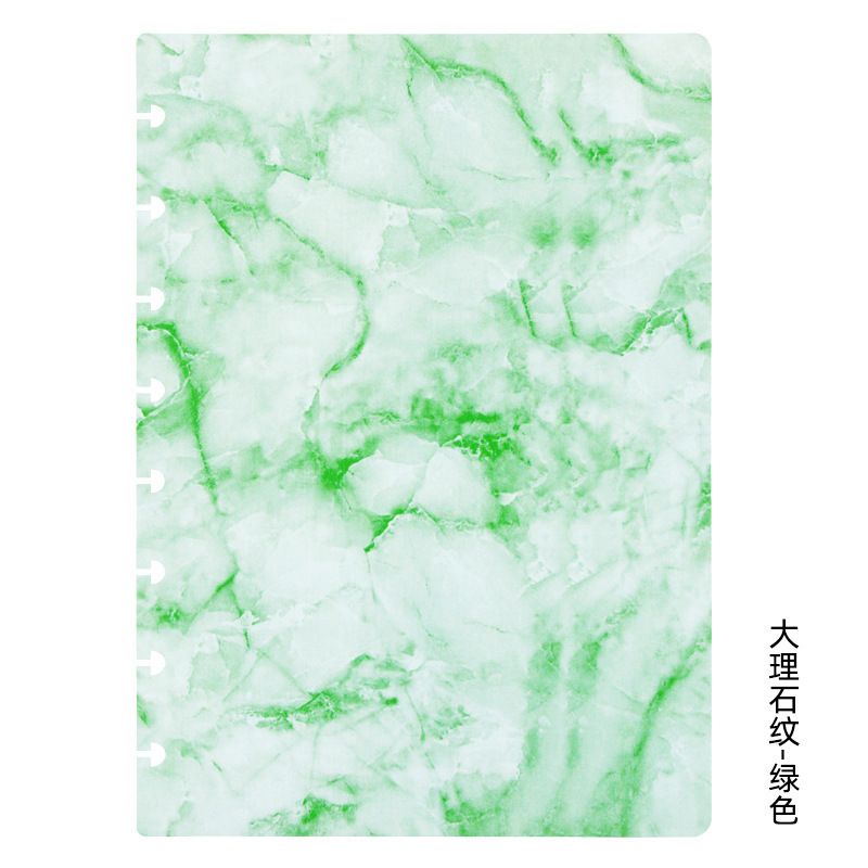 Grön marmor 2st-a5-täckning endast