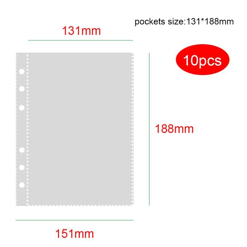 10 stcs 1pockets a5