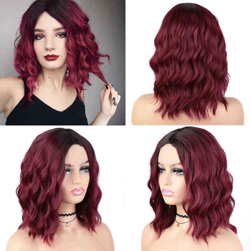 Ombre Black Red