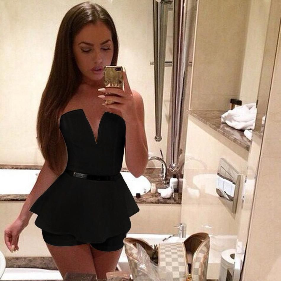 amazon women's black jumpsuit