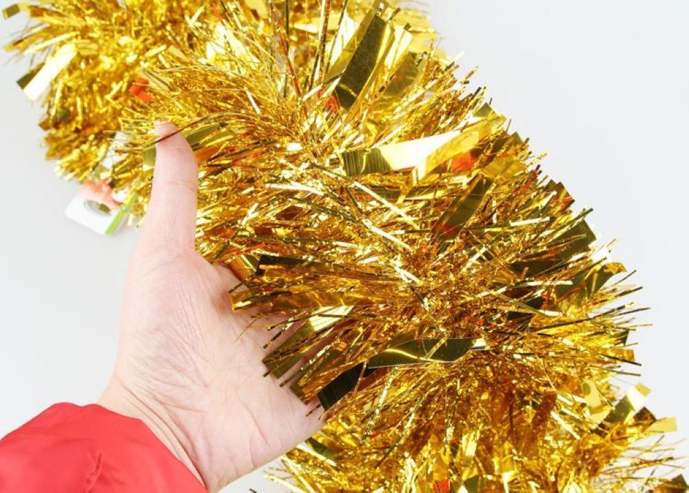 Hot ! 2 M Festivals Decoration GARLAND Christmas Halloween Tinsel Color