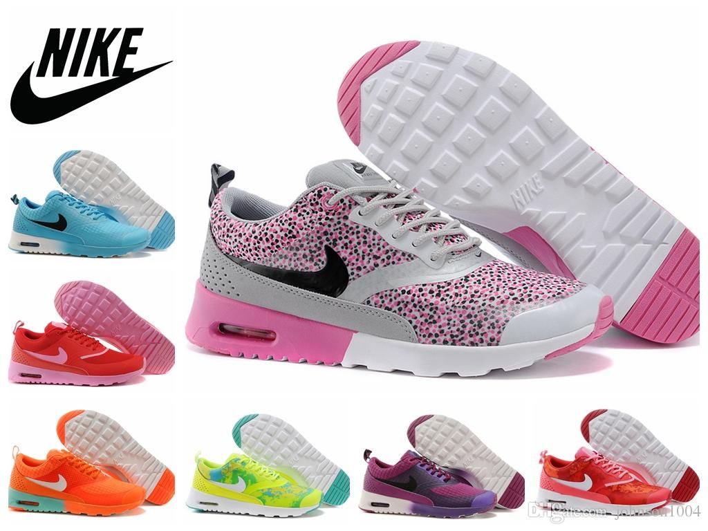 NIKE AIR MAX Thea impresión deporte 2015 mujeres baratas Airmax deportivo de