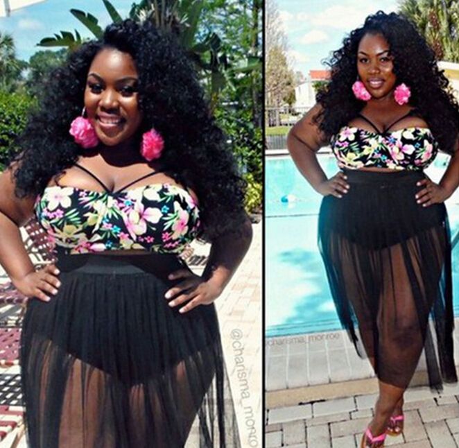 plus size swimsuit sets
