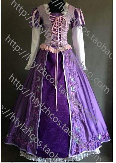 rapunzel dress adult