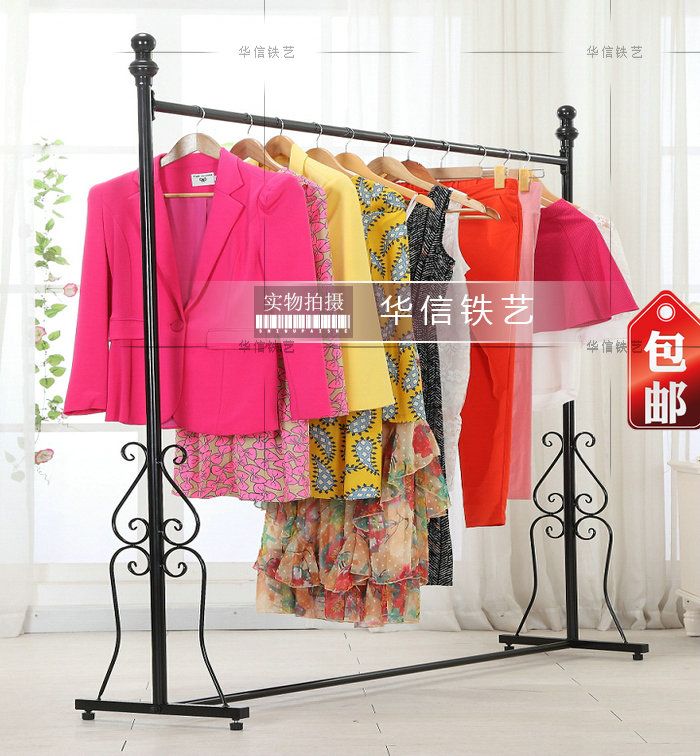 wrought iron clothes hangers