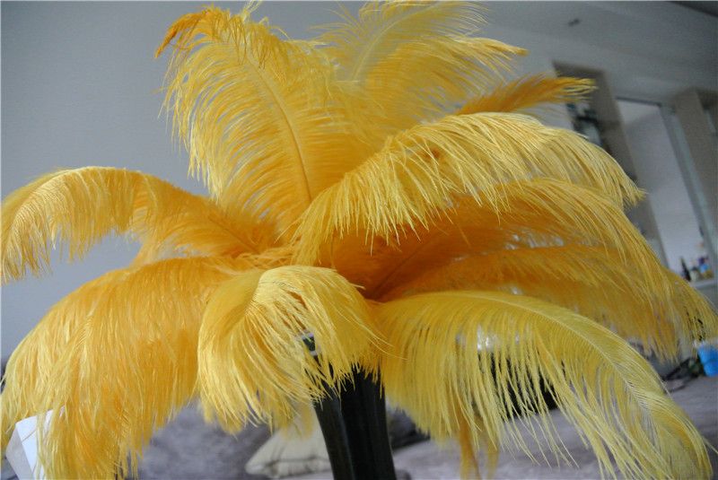 gold ostrich feathers for sale