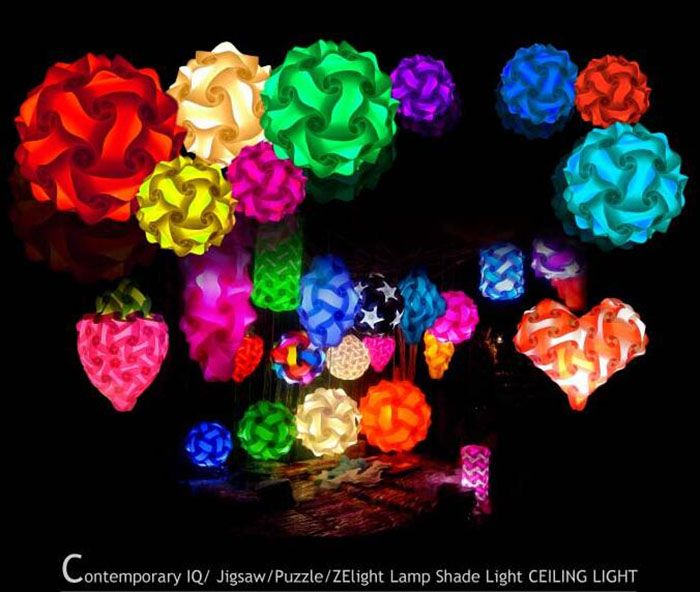 Best Iq Puzzle Lights Cover Infinity Jigsaw Lampshade Iq Puzzle Lights Cover Infinity Jigsaw Lampshade Contemporary Modern