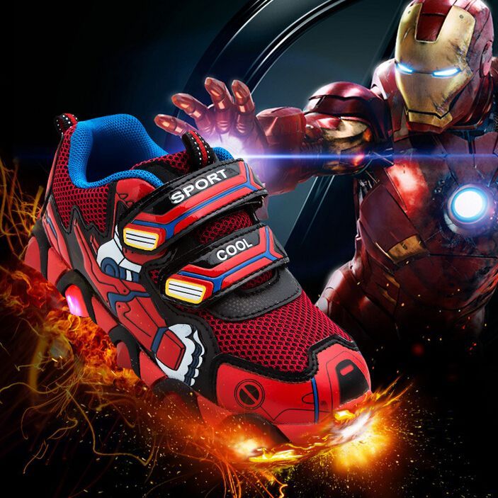 iron man kids shoes