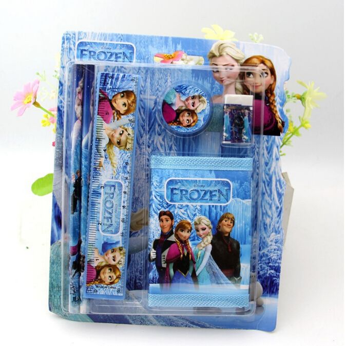 Frozen 2 Stationery Set NEW UK Seller Pencil Eraser Sharpener Ruler Note Pad