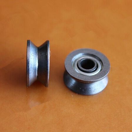 Ochoos 2 PCS/Lot HCS V624ZZ Groove Sealed Ball Bearings Roller Guide 4x13x6mm 2mm Deep New Ochoos 2 PCS/Lot HCS V624ZZ Groove Sealed Ball Bearings Roller Guide 4x13x6mm 2mm Deep New