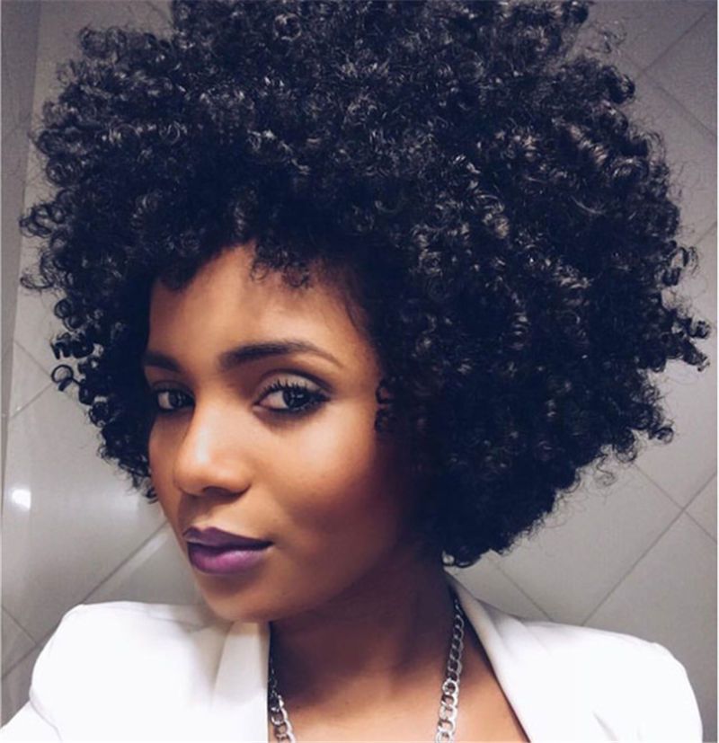 Z&F Afro Wigs African Black Curly Short Wigs For Black Women Fashion Hot Selling In Us European Popular Hair Style Show Z&F Afro Wigs African Black Curly Short Wigs For Black Women Fashion Hot Selling In Us European Popular Hair Style Show